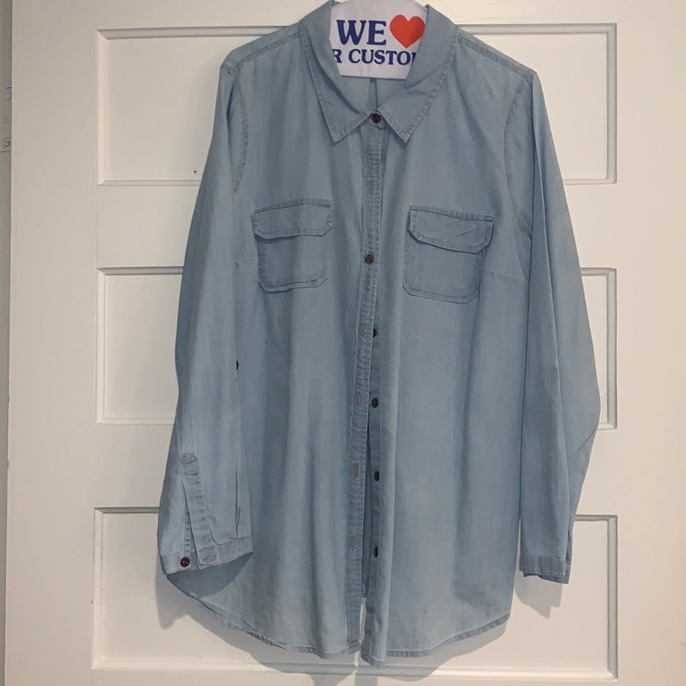 Motherhood Maternity denim top